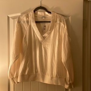 express white pullover sweater